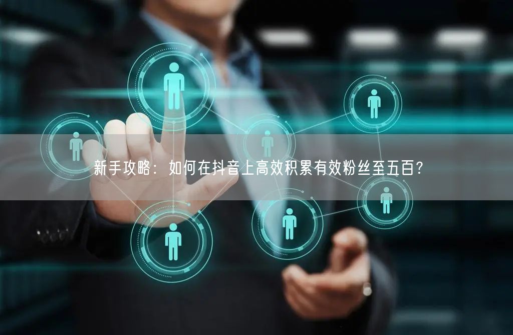 新手攻略:如何在抖音上高效积累有效粉丝至五百?